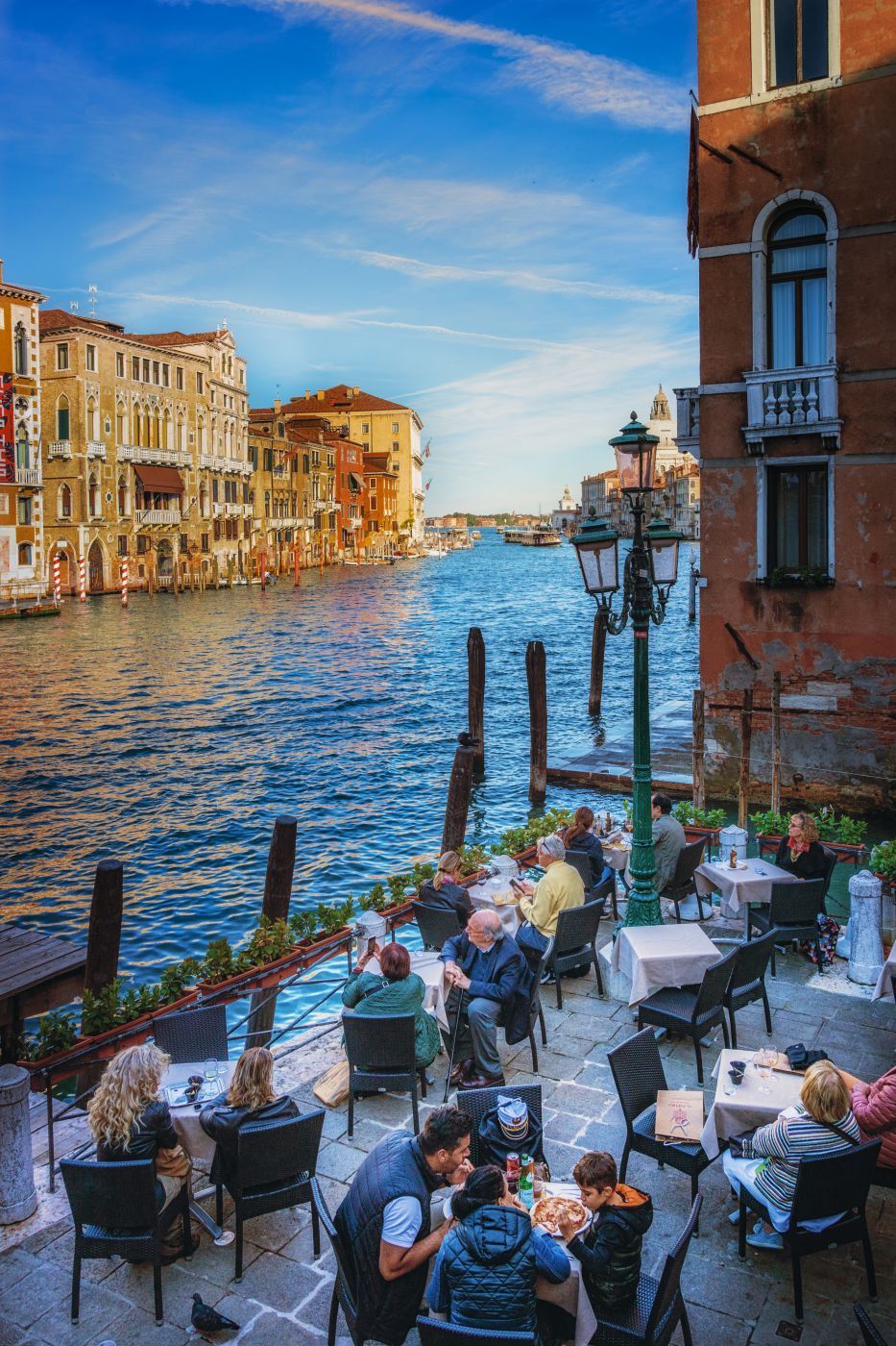View of Basilica di Santa Maria della Salute, Venice, Italy