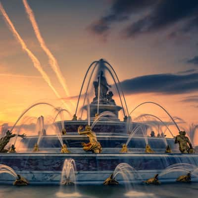 Versailles fountains, France