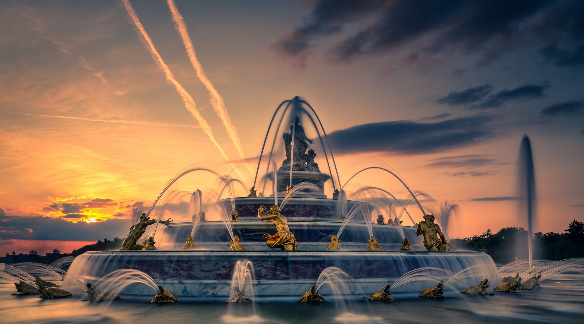 Versailles fountains, France