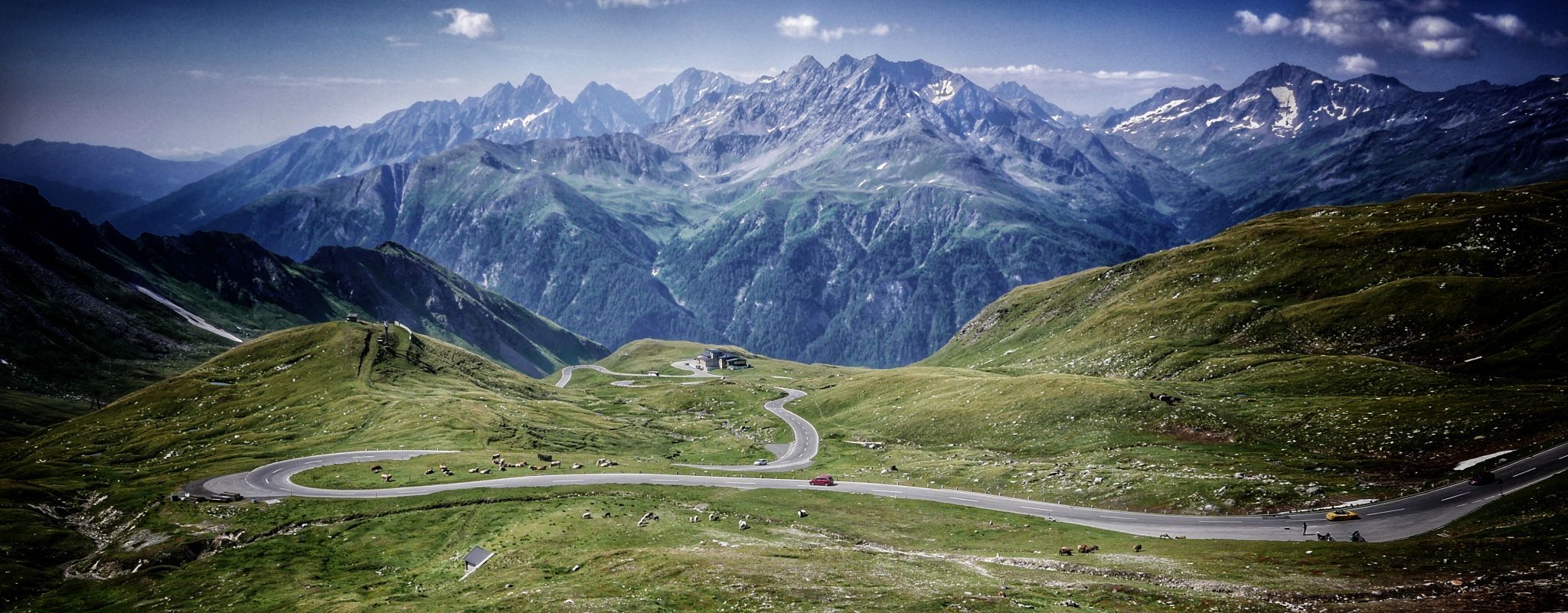 View from Fuschertörl, Austria