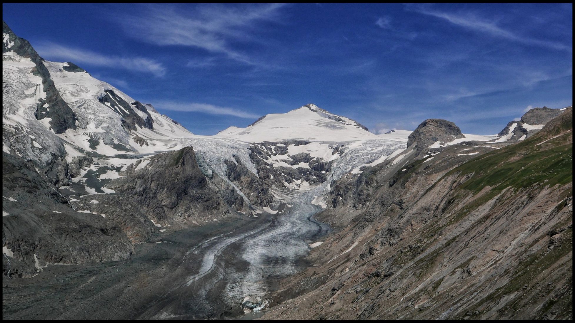 View to the Großglockner, Austria