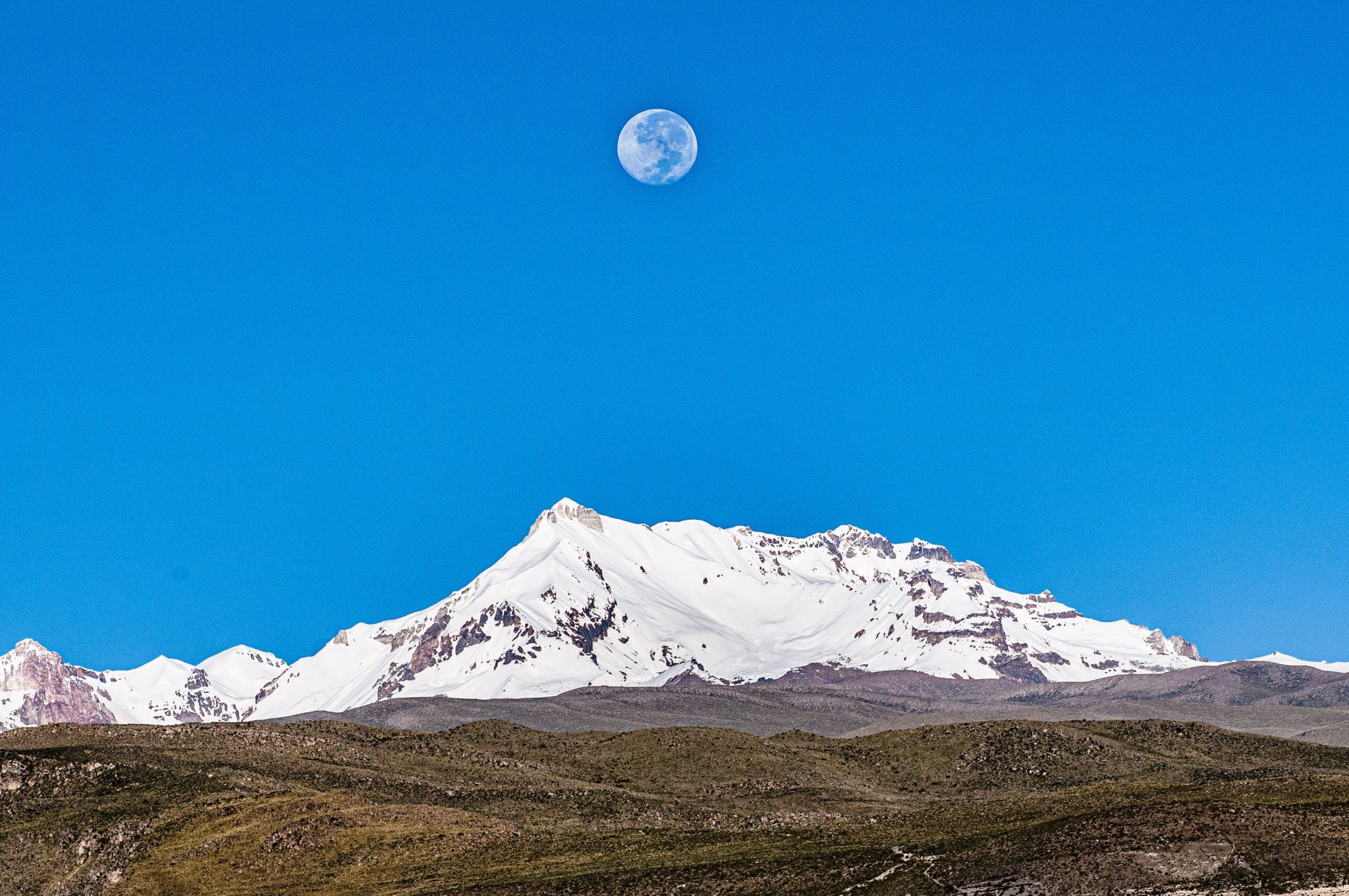 Volcano Chachani, Peru