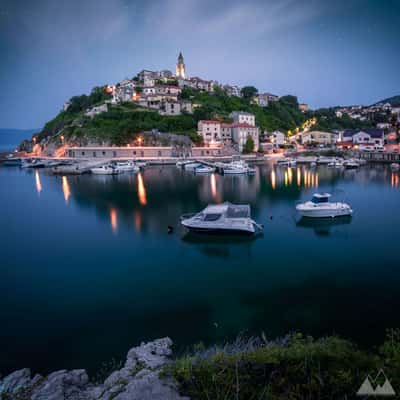 Vrbnik Harbor Sunrise, Croatia