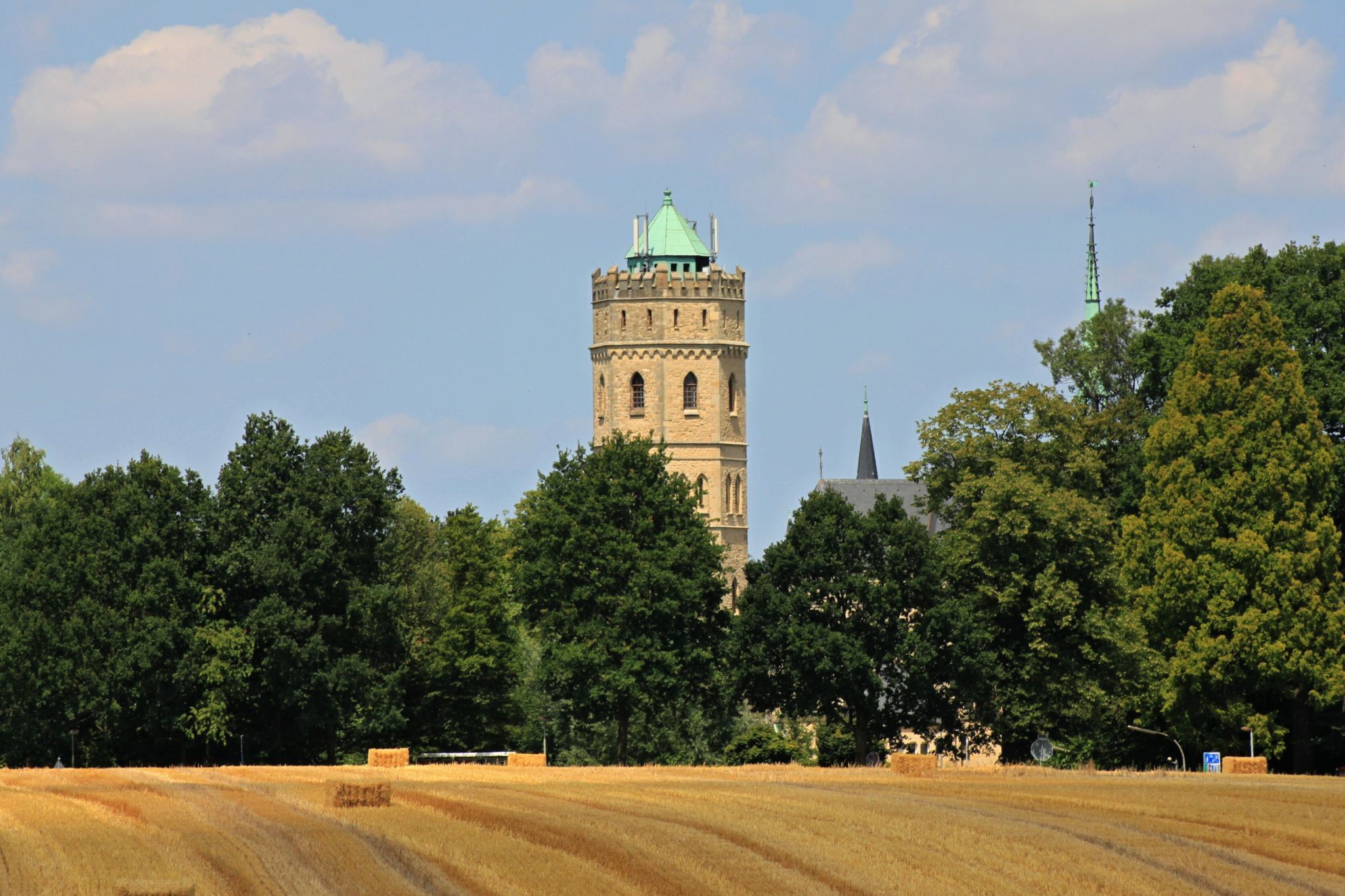 Water tower in the Stift Tilbeck, Germany