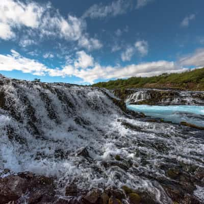 Bruarfoss Waterfall, Iceland