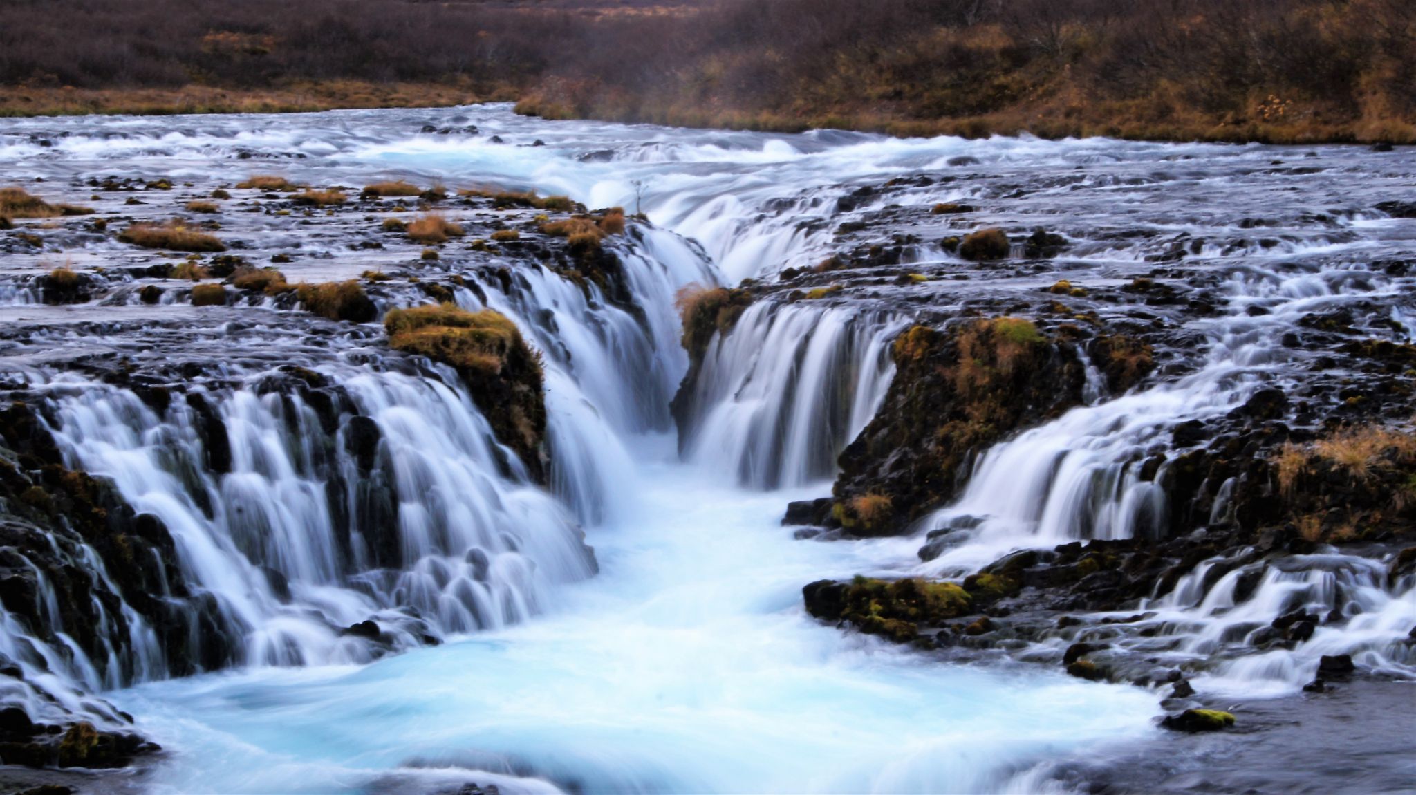 Bruarfoss Waterfall, Iceland