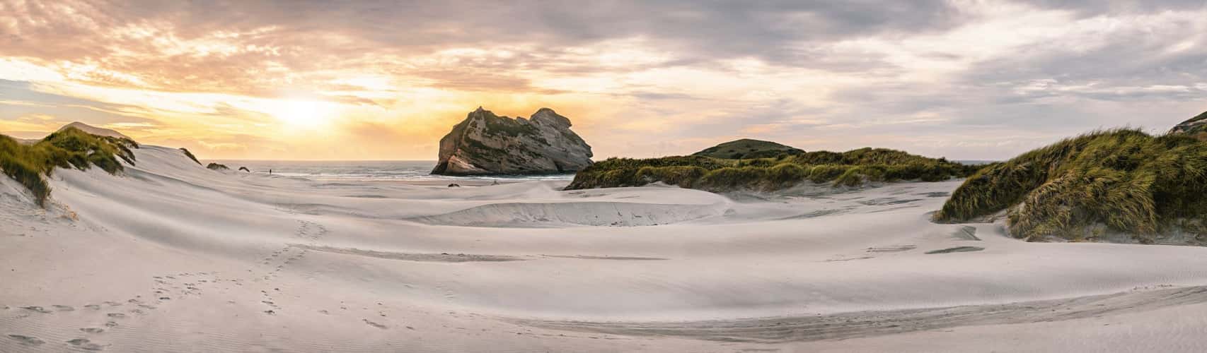 Wharariki Beach