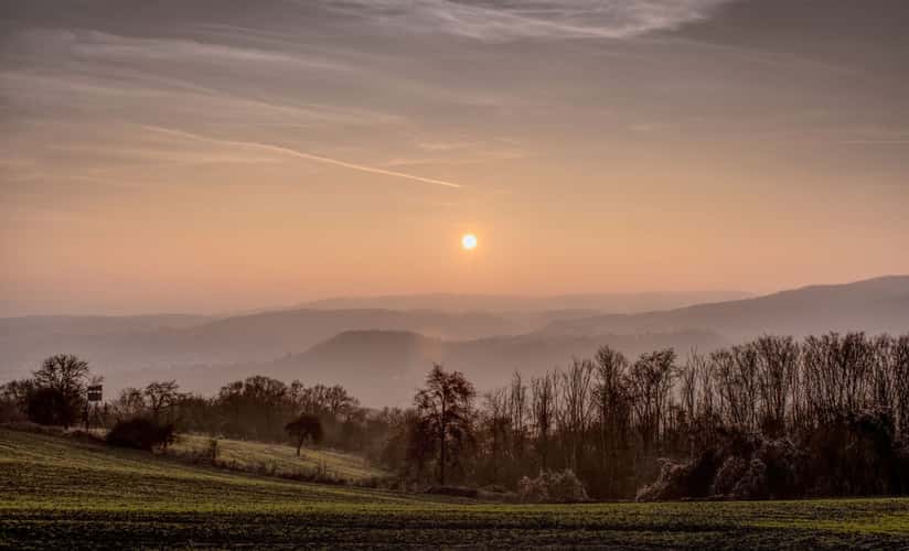 Wintermorning near Lahnstein