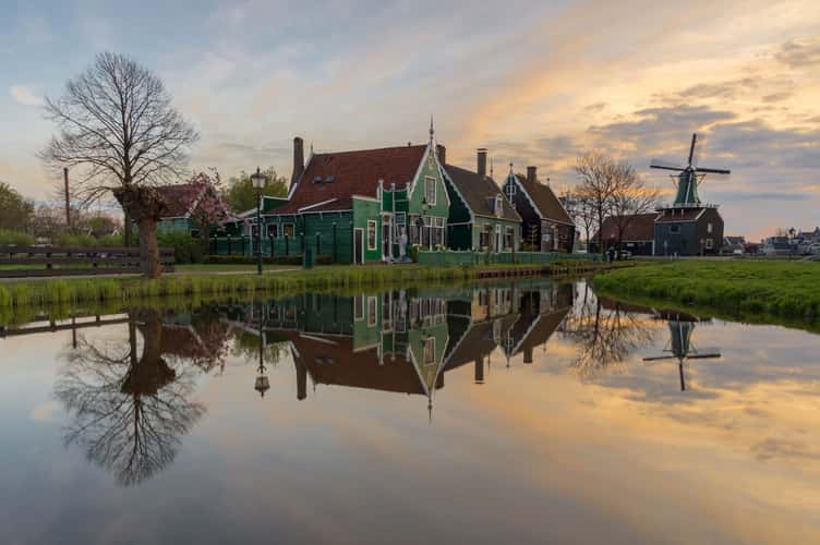 Zaanse Schans - view from the cheese farm