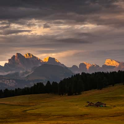 Seiser Alm  - 10 Minutes for sundown, Italy