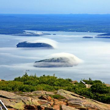 Acadia National Park, view from Cadillac Mountain, USA