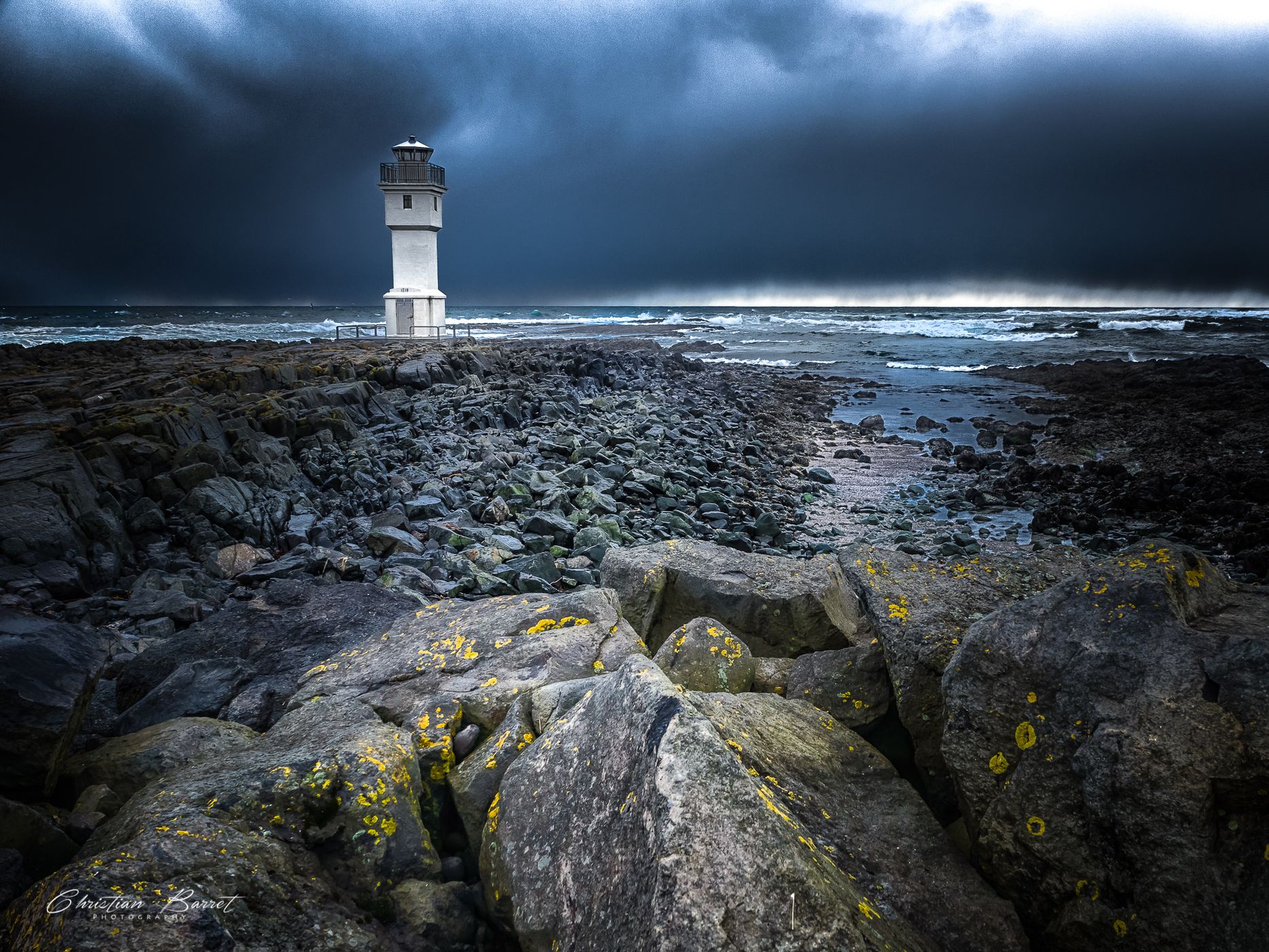The old Akranes Lighthouse, Iceland