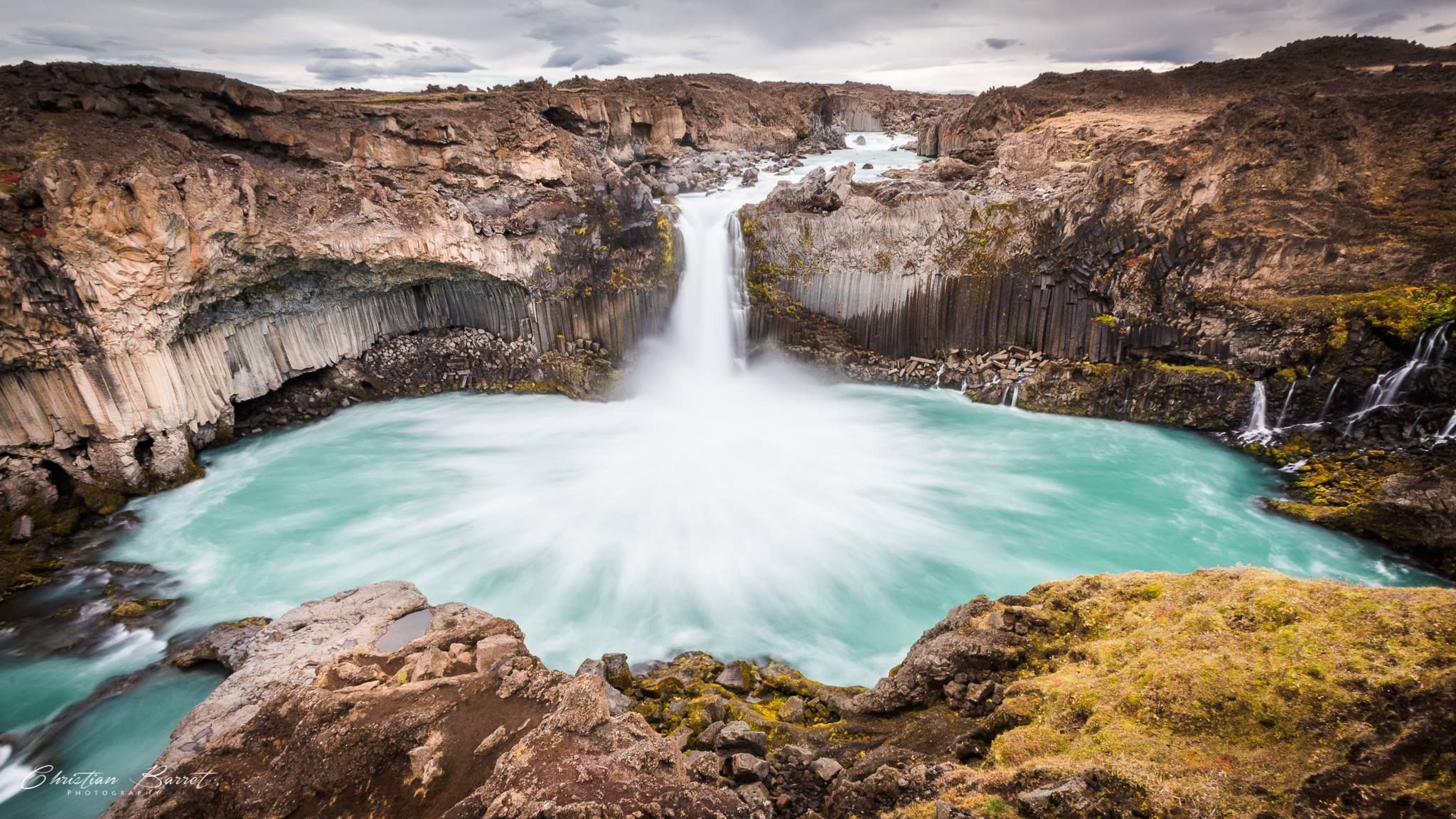 Aldeyjarfoss Waterfall, Iceland