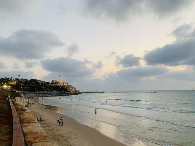 Alma beach, Jaffa, Tel Aviv