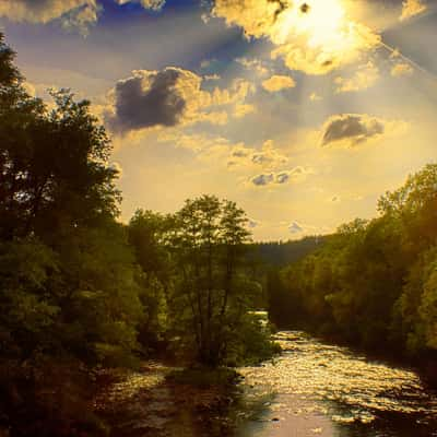 Amblève River, Belgium