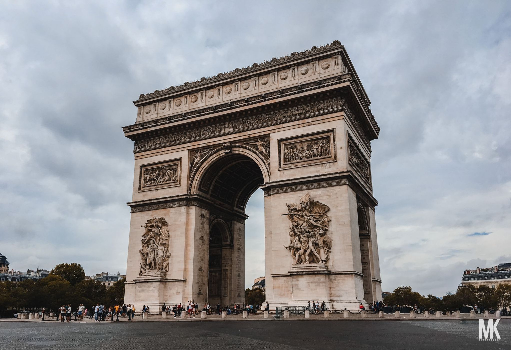 Arc de Triomphe, Paris, France
