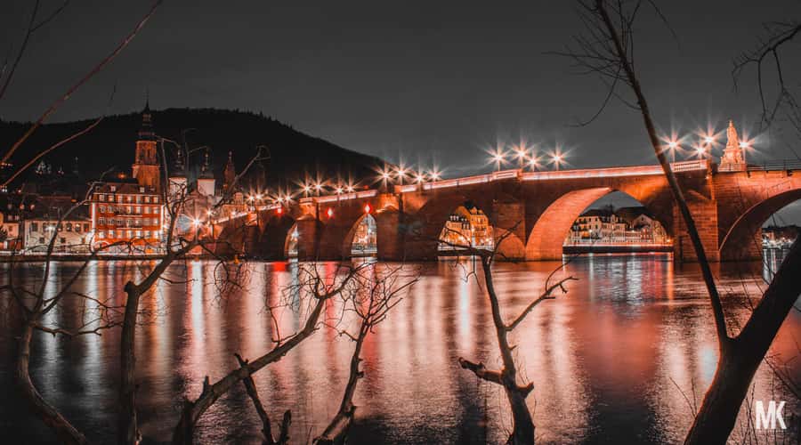 At the Neckar river, Heidelberg