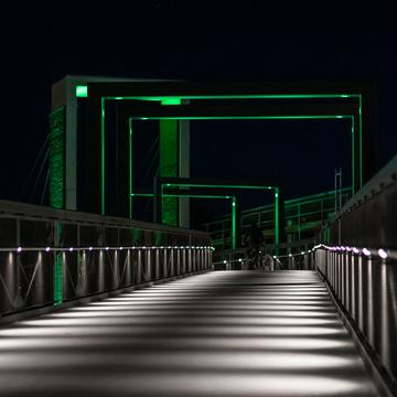 Bahnhofsbrücke Vechta, Germany
