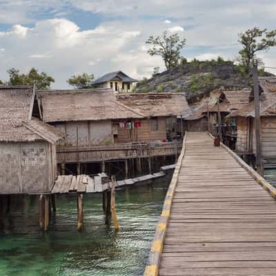 Bajo village (sea gipsy), Indonesia