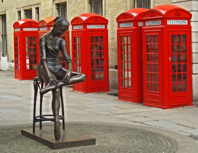 Statue of a Ballerina, London