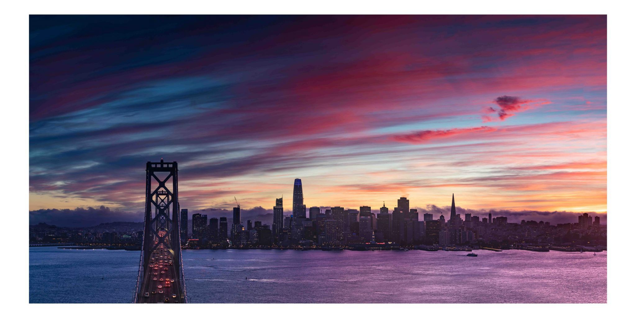 Bay Bridge from Treasure Island, USA