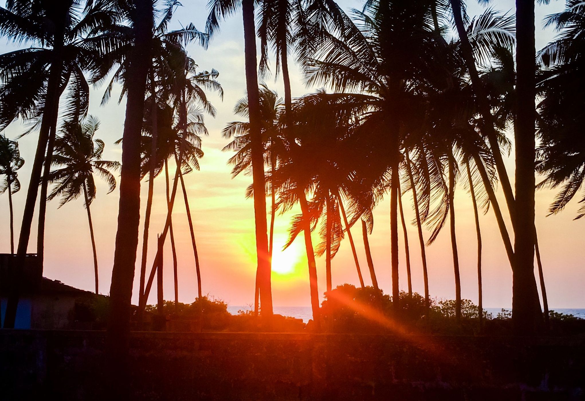 Beach view at Malpe, Karnataka, India