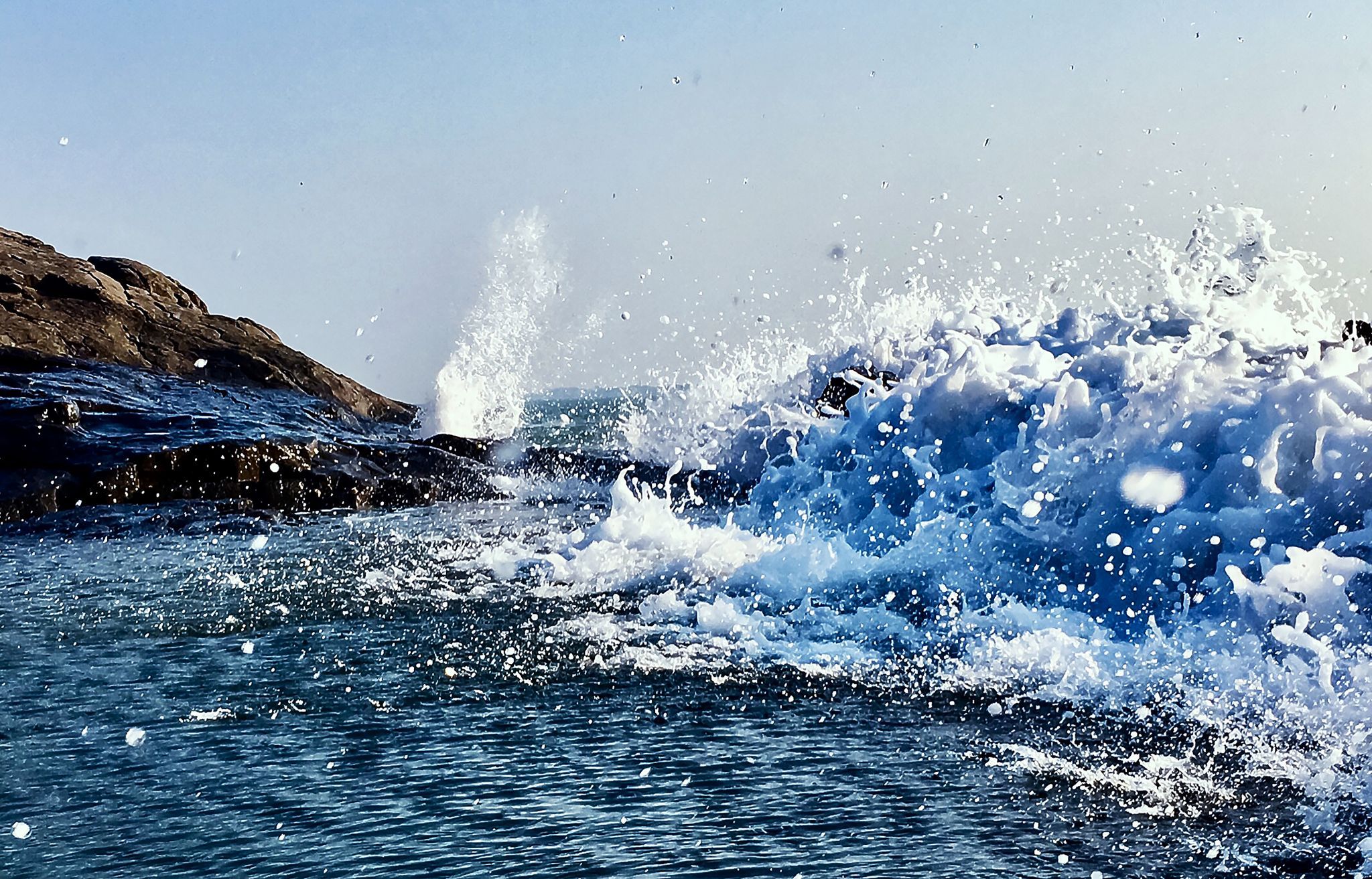 Beach view at Malpe, Karnataka, India