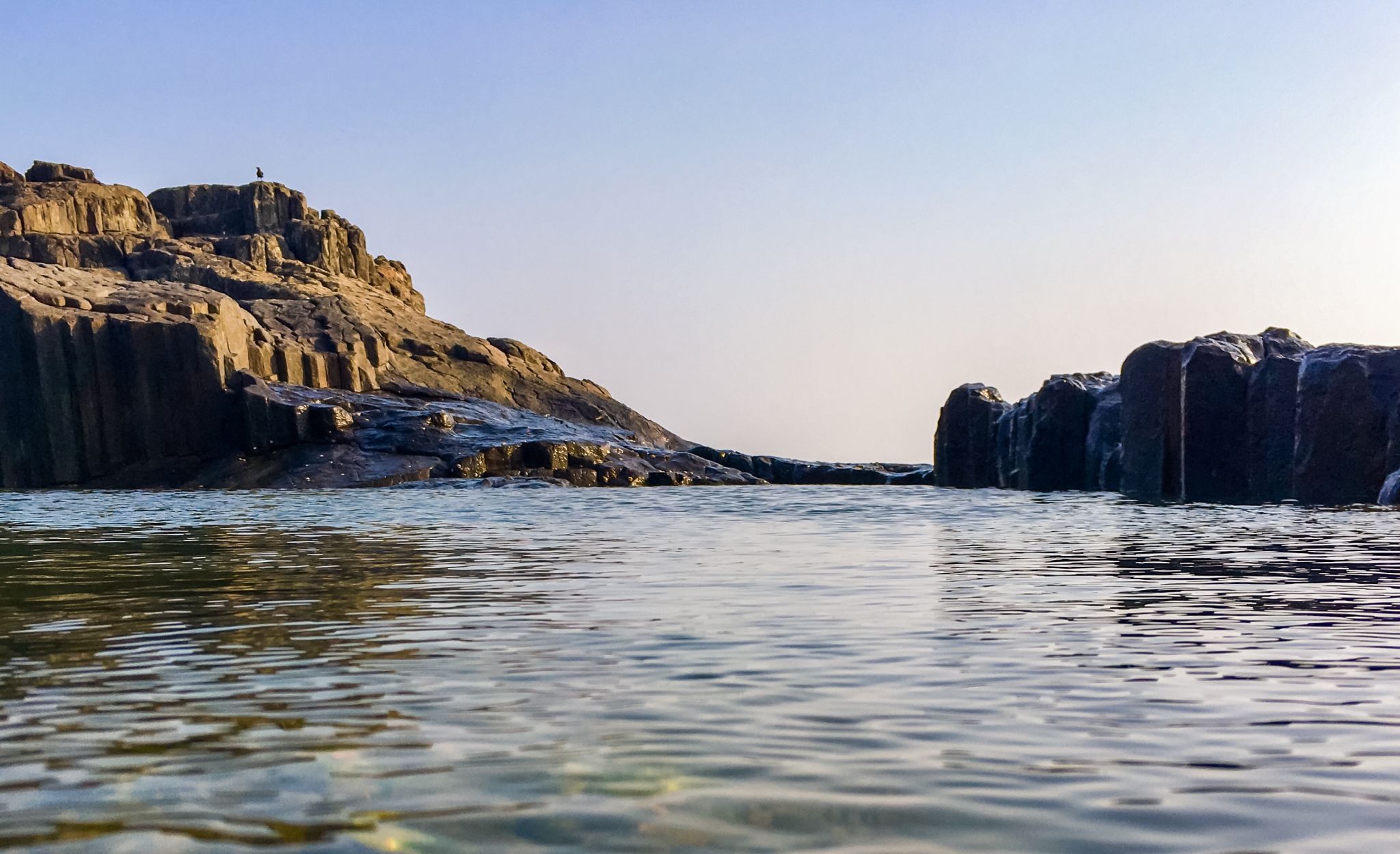 Beach view at Malpe, Karnataka, India