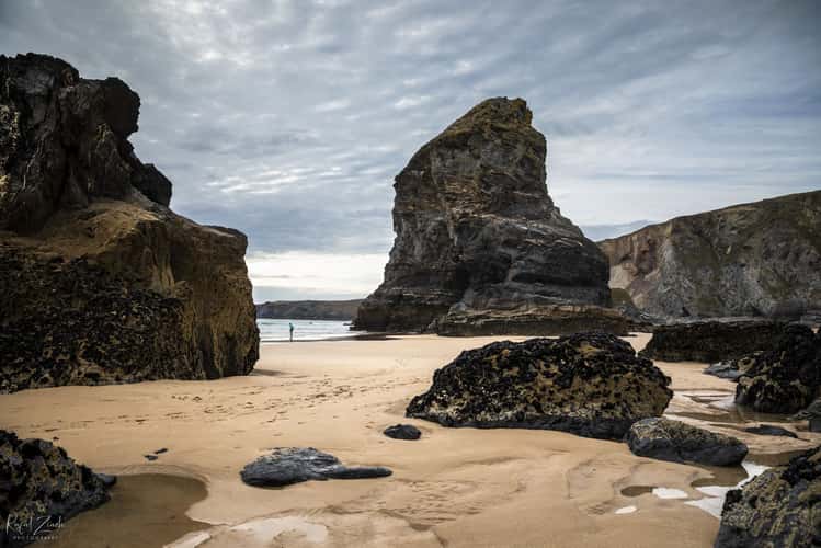Bedruthan Steps Beach , Cornwall