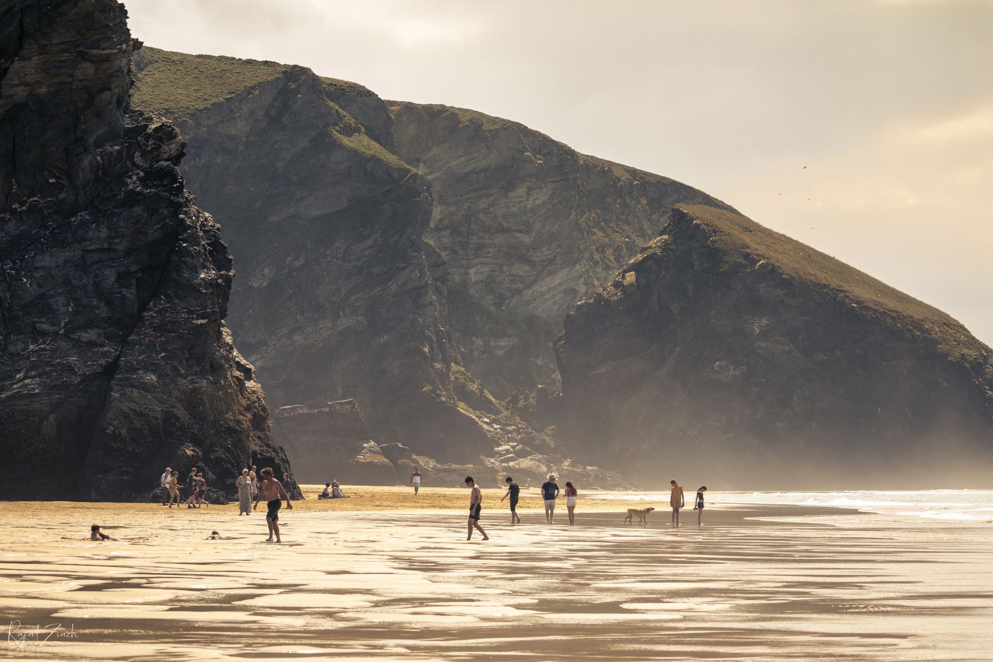 Bedruthan Steps Beach , Cornwall, United Kingdom