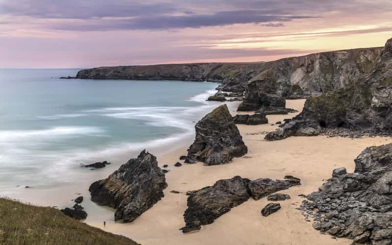 Bedruthan Steps Beach , Cornwall
