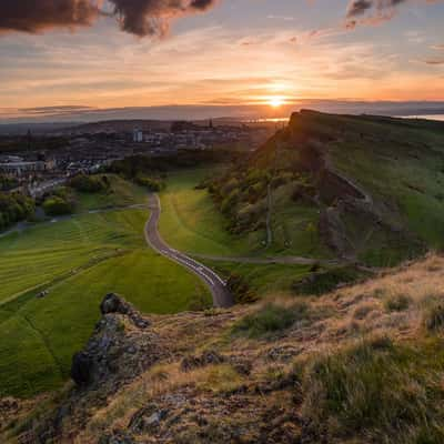 Below Arthur's Seat, Edinburgh, United Kingdom