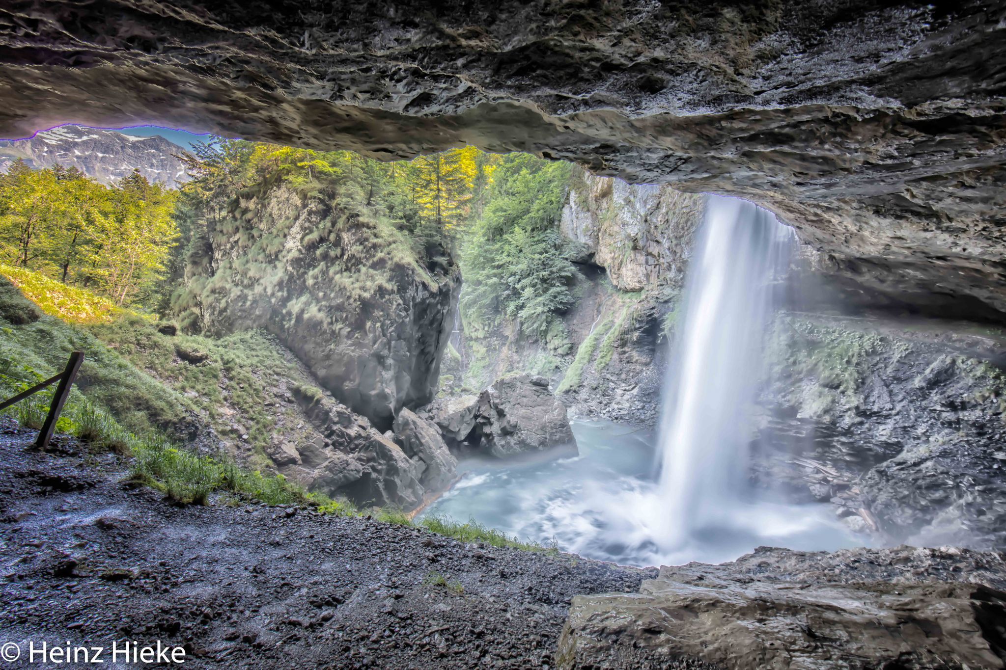 Bergli Stüber Waterfall, Switzerland
