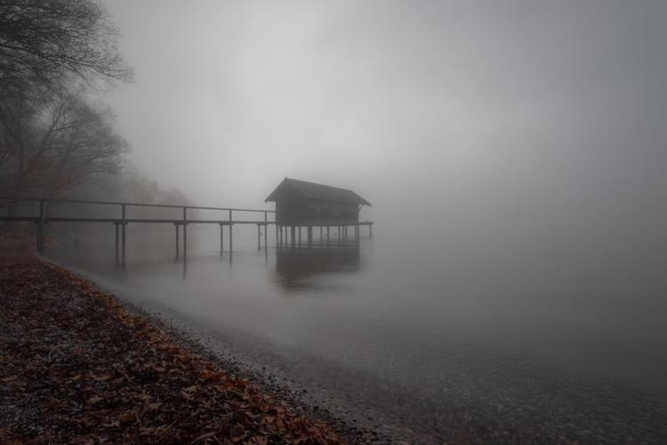 Boathouse at the Ammersee