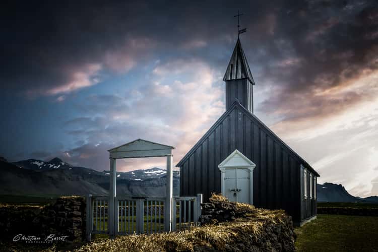 Búðakirkja, The Church at Búðir, Snaefellsnes