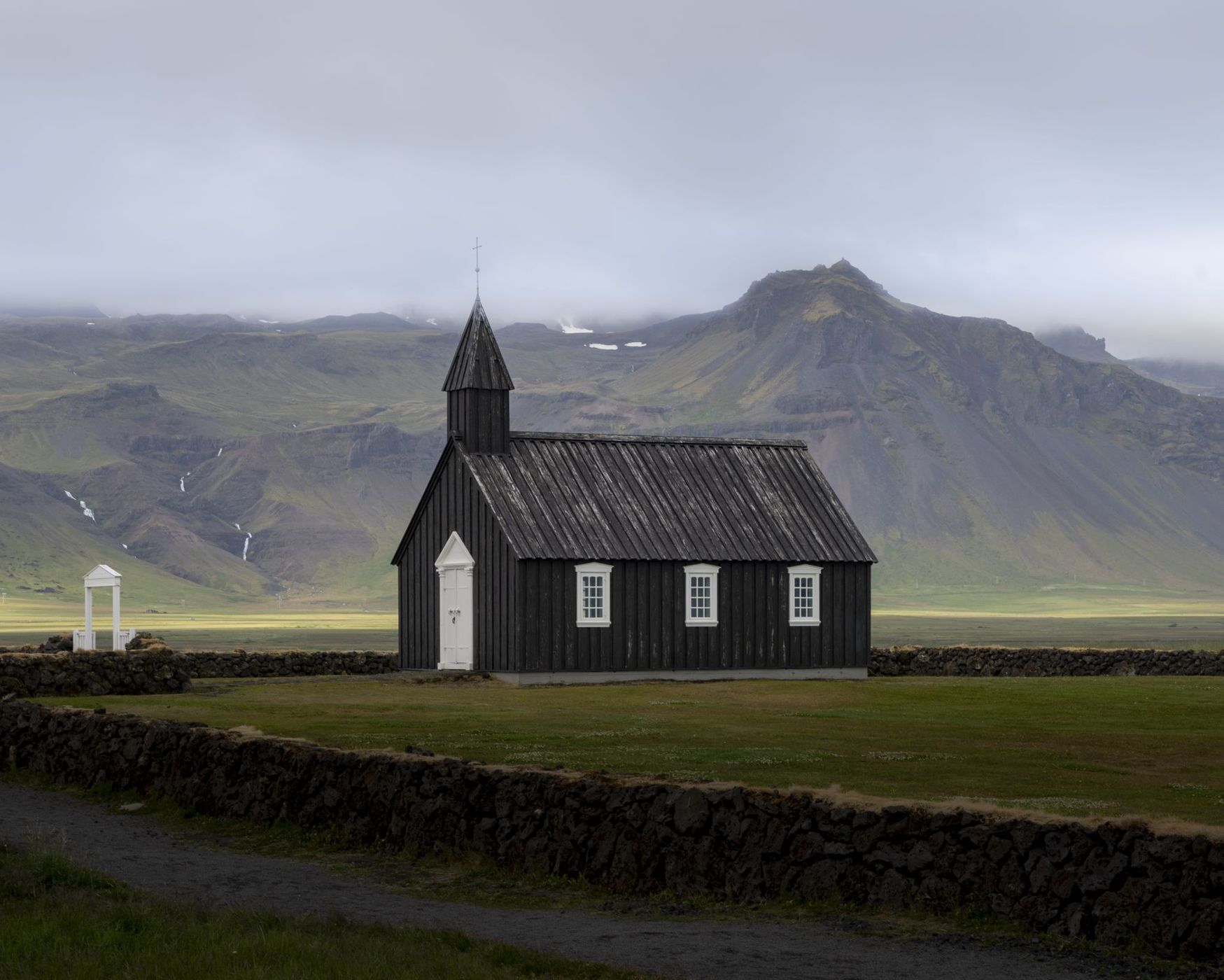 Búðakirkja, The Church at Búðir, Snaefellsnes, Iceland