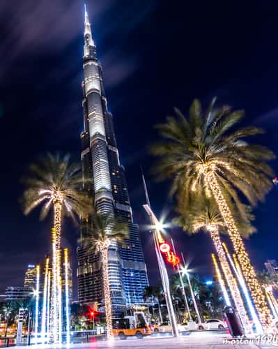 Burj Khalifa - tallest building of the world  - Dubai