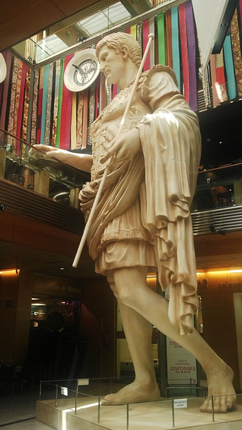 Caesar Augusto Giant Sculpture, Spain
