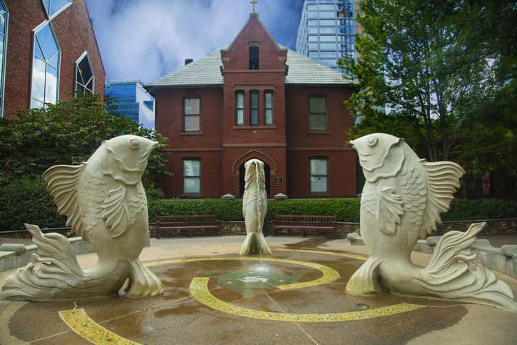 Carolyn Braaksma’s Fish Fountain