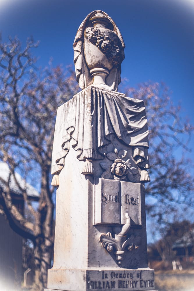 Cemetry in Sofala old Gold Town, Australia