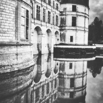 Chambord Reflection, France