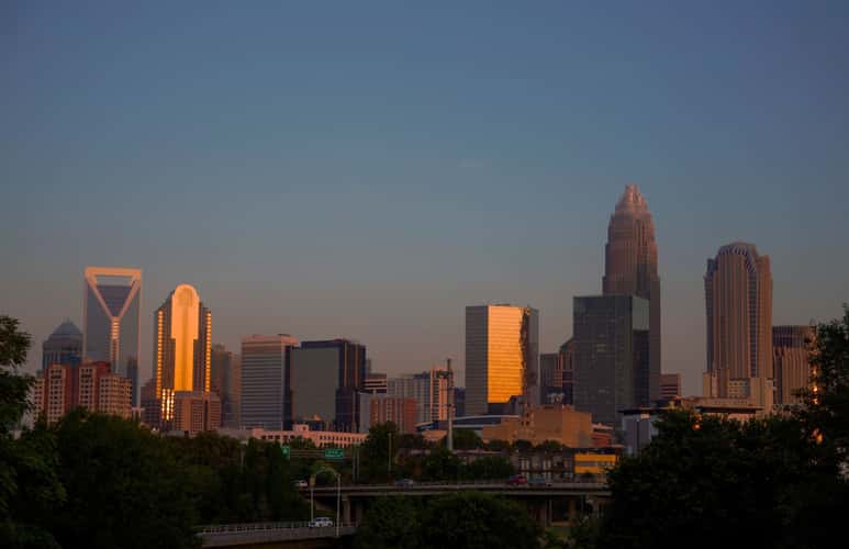 Charlotte skyline
