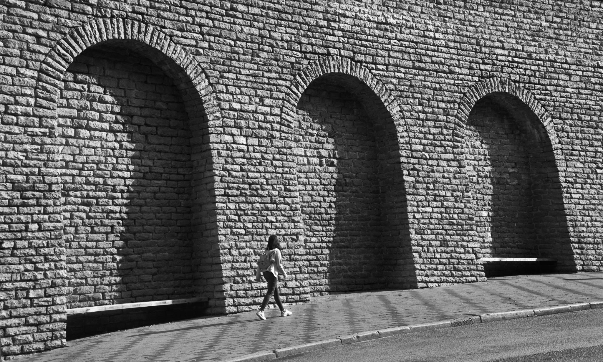 City walls at Tallinn, Estonia