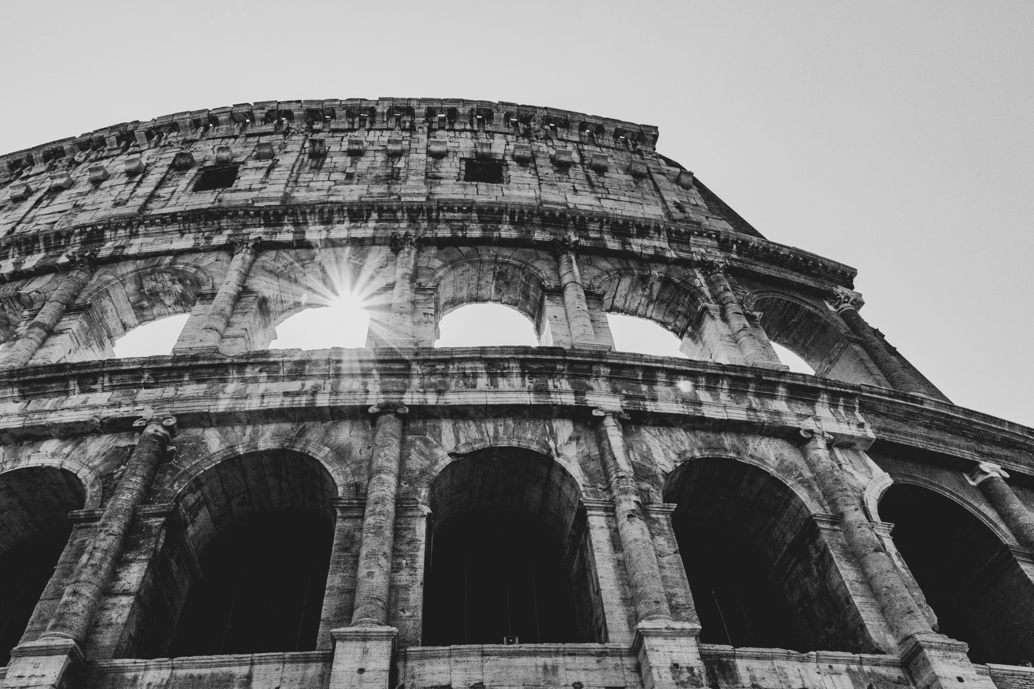 Colosseum (front view), Rome, Italy