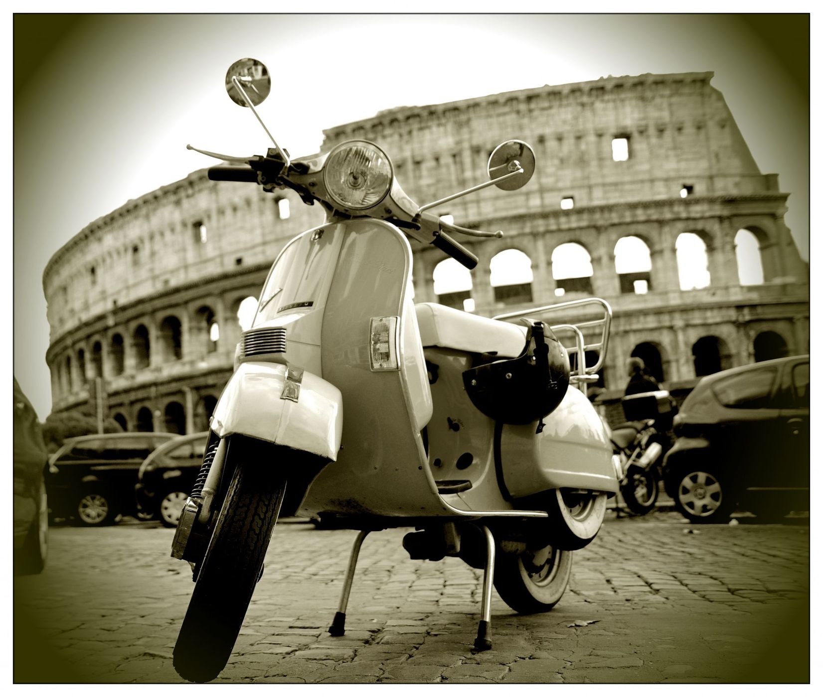 Colosseum (front view), Rome, Italy