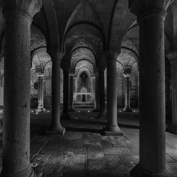 Crypt of Abbadia San Salvatore, Italy