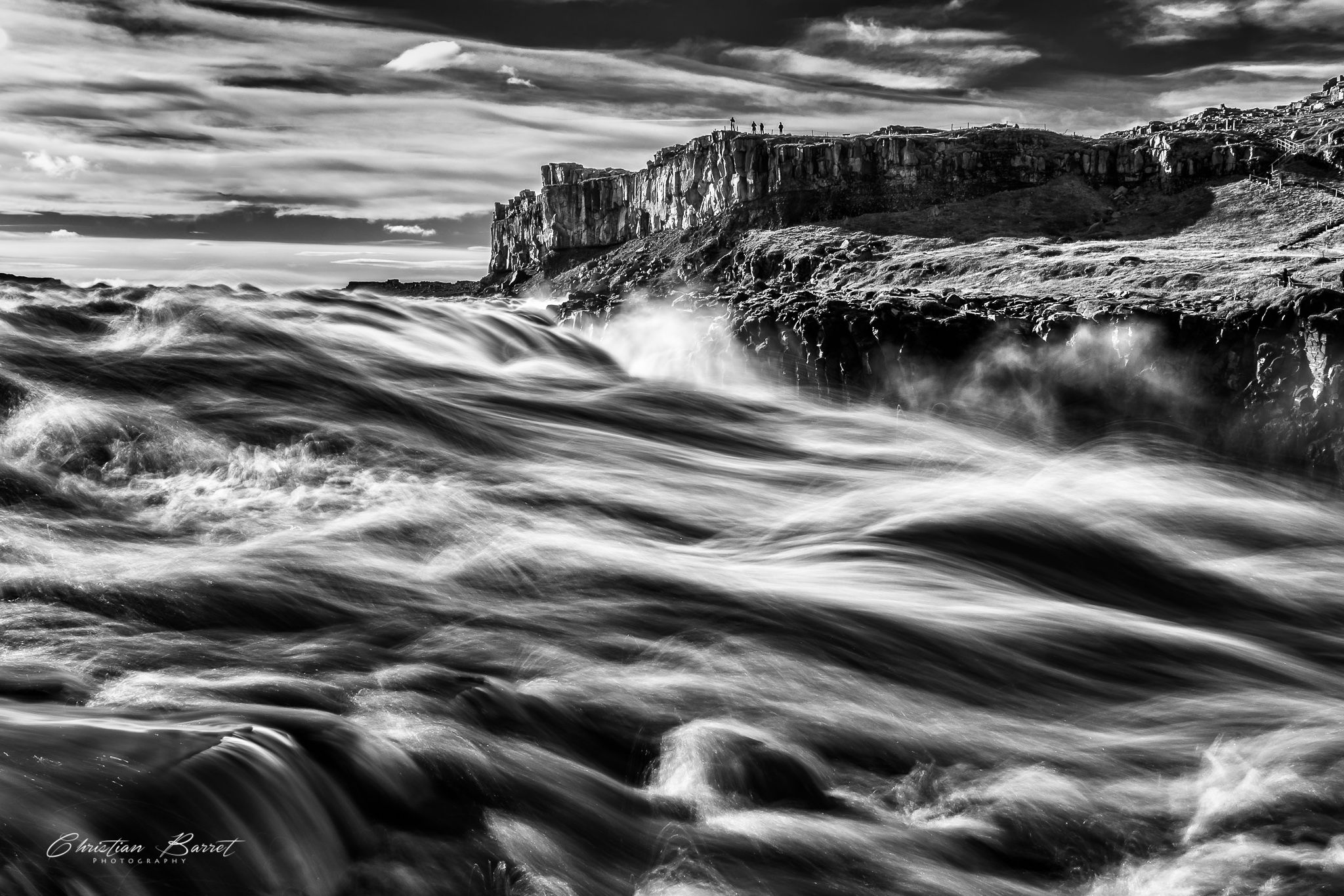 Dettifoss, from the East side, Iceland