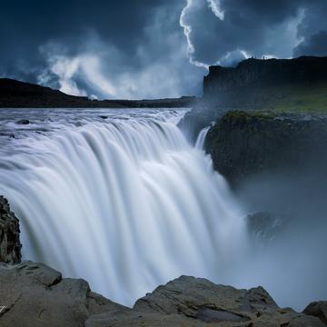 Dettifoss, from the East side, Iceland