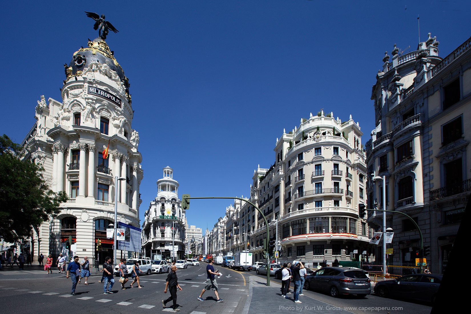 Downtown Madrid, Spain