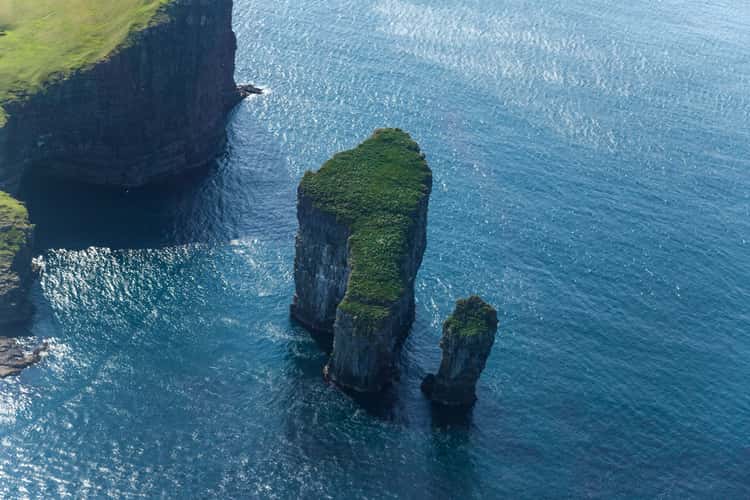 Dranganir from the helicopter